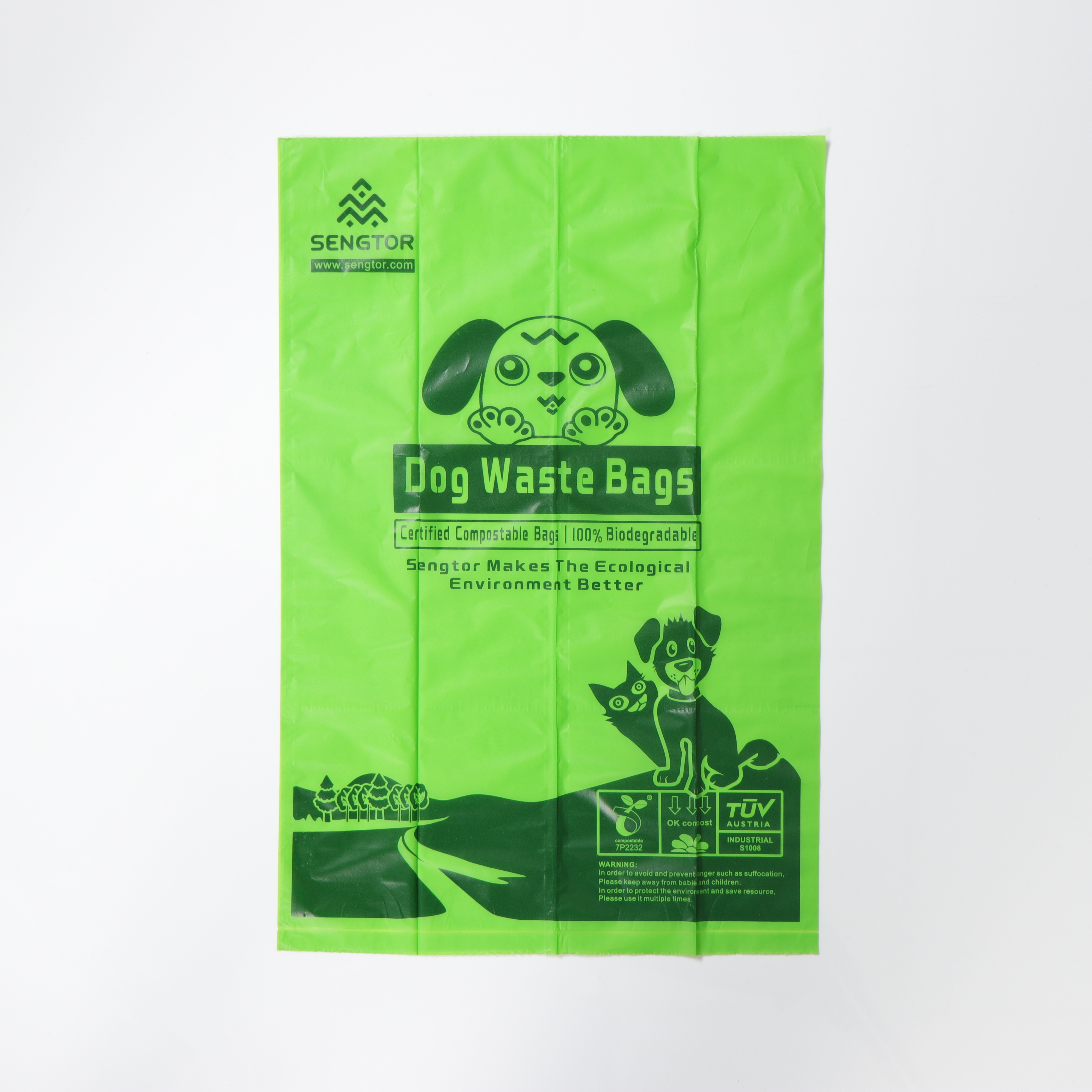 compostable dog waste bag