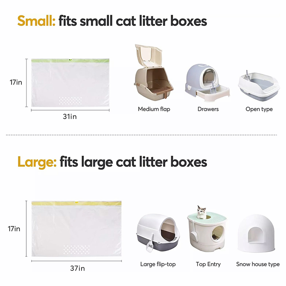 Biodegradable Cat Litter Filter Bag