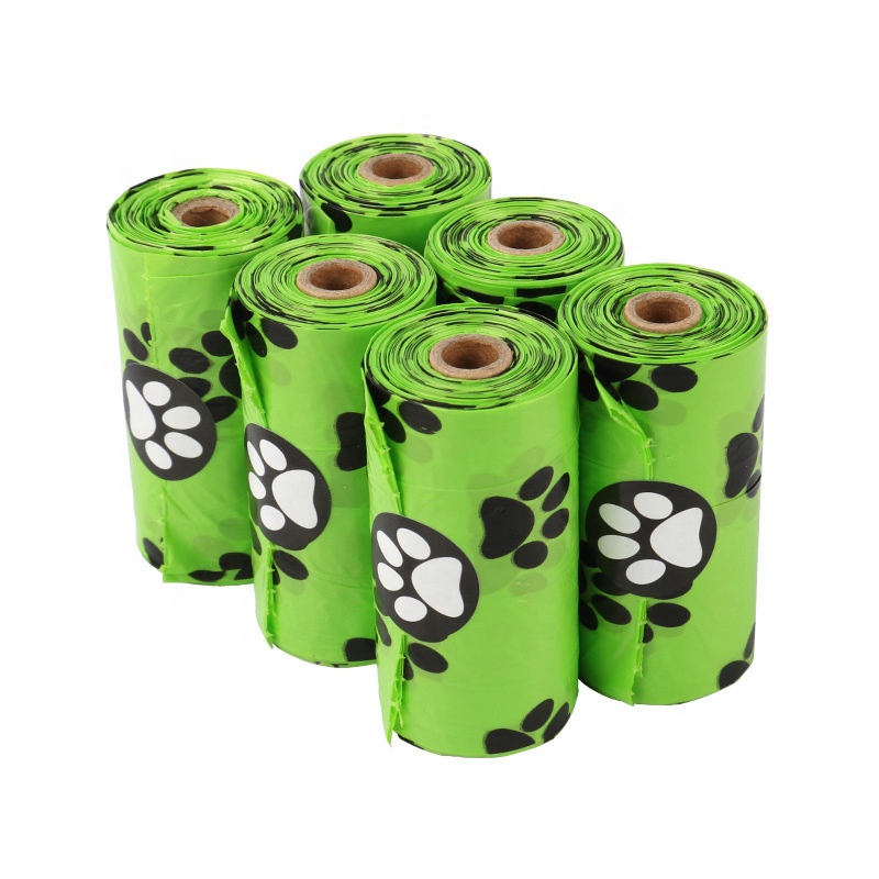 Green Biodegradable Dog Litter Bag