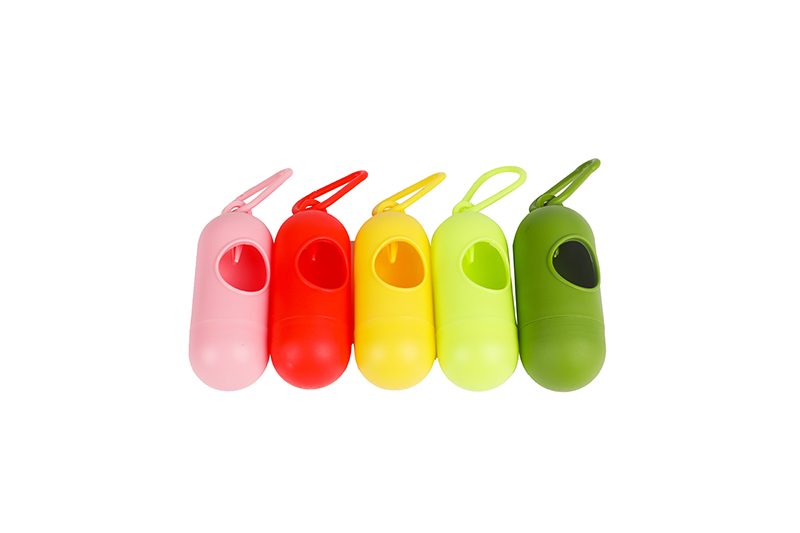 Biodegradable Bag Capsule Dispenser Portable Poop Bag Bullet
