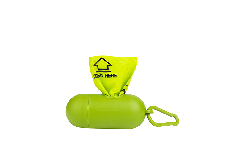 Biodegradable Bag Capsule Dispenser Portable Poop Bag Bullet