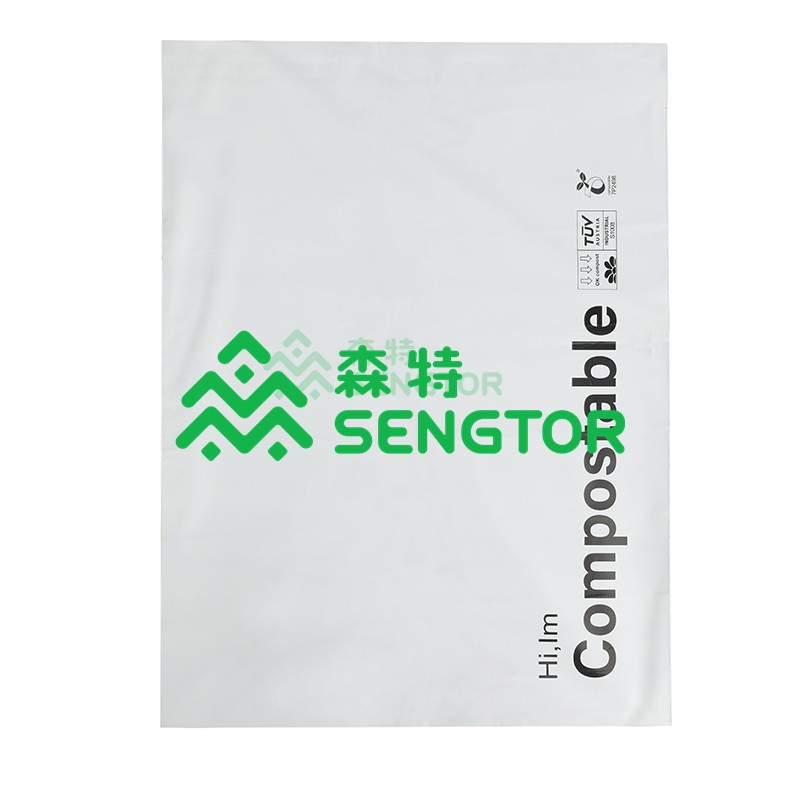 Biodegradable express self-adhesive bag
