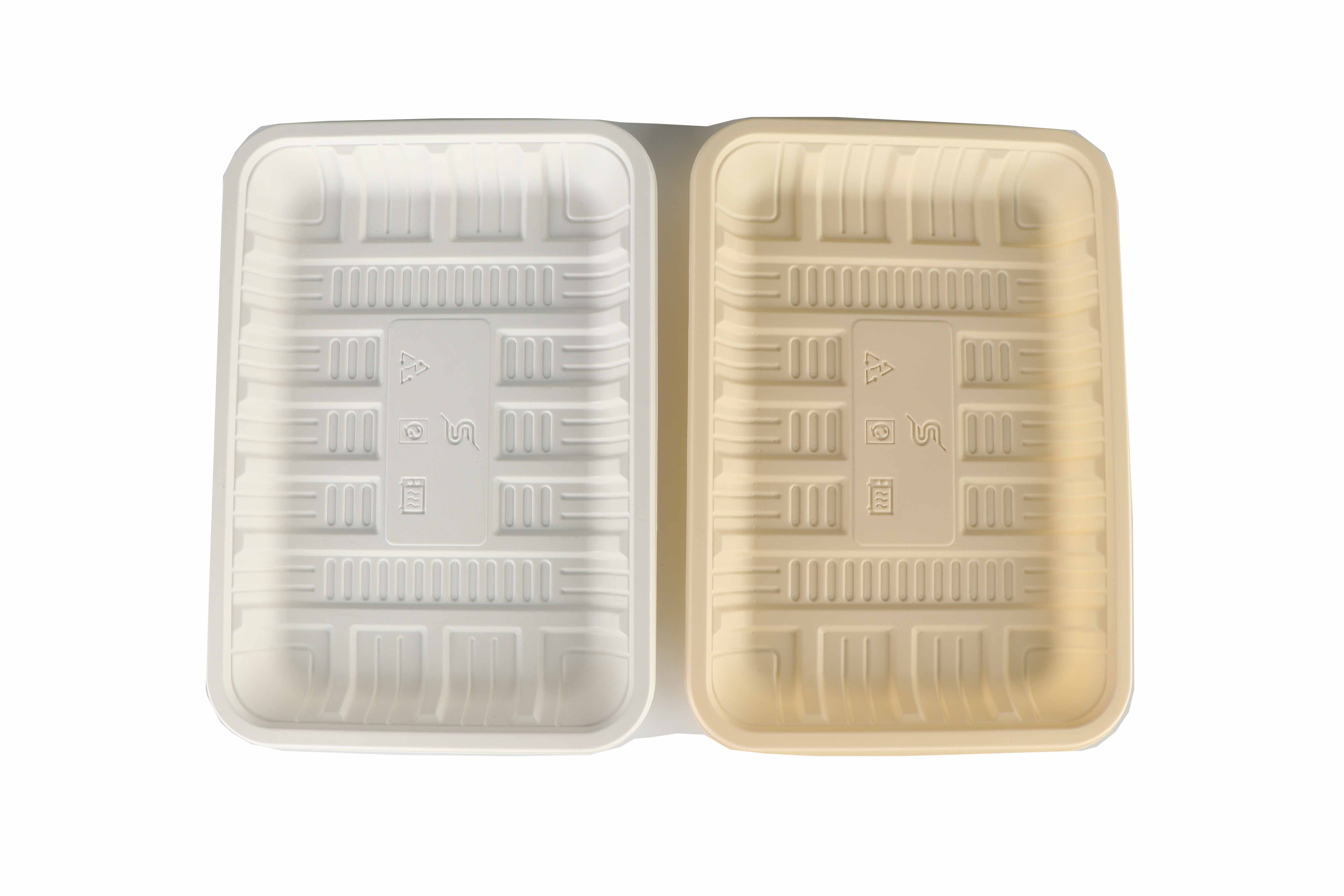 Disposable degradable lunch box