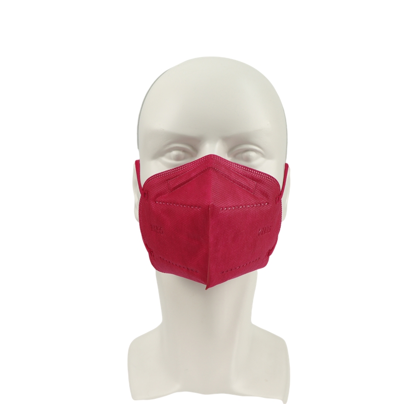 Red non-medical KN95 protective mask