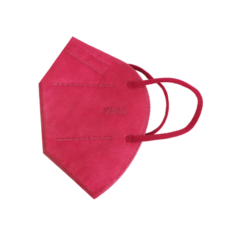 Red non-medical KN95 protective mask